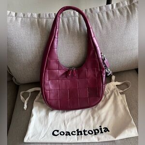 Coach Leather Alter/Ego Crescent Shoulder Bag